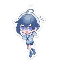 ゆまちぺた - Acrylic Key Chain - Key Chain - VTuber Size-70 x 70 (mm)