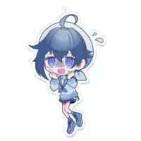 ゆまちぺた - Acrylic Key Chain - Key Chain - VTuber Size-100 x 100 (mm)