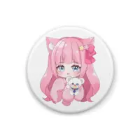 フルムーン - Badge - VTuber Size-32mm