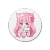 フルムーン - Badge - VTuber Size-38mm