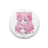 フルムーン - Badge - VTuber Size-25mm