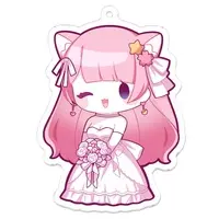 フルムーン - Acrylic Key Chain - Key Chain - VTuber