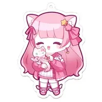 フルムーン - Acrylic Key Chain - Key Chain - VTuber