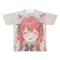 Ayame Run - Clothes - T-shirts - VTuber Size-XL