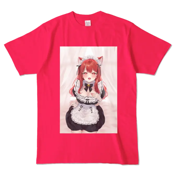 Ayame Run - Clothes - T-shirts - VTuber Size-L