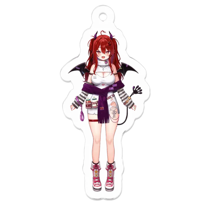 Ayame Run - Acrylic Key Chain - Key Chain - VTuber