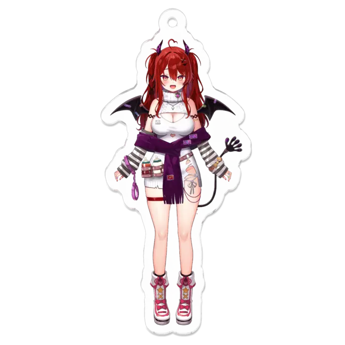 Ayame Run - Acrylic Key Chain - Key Chain - VTuber