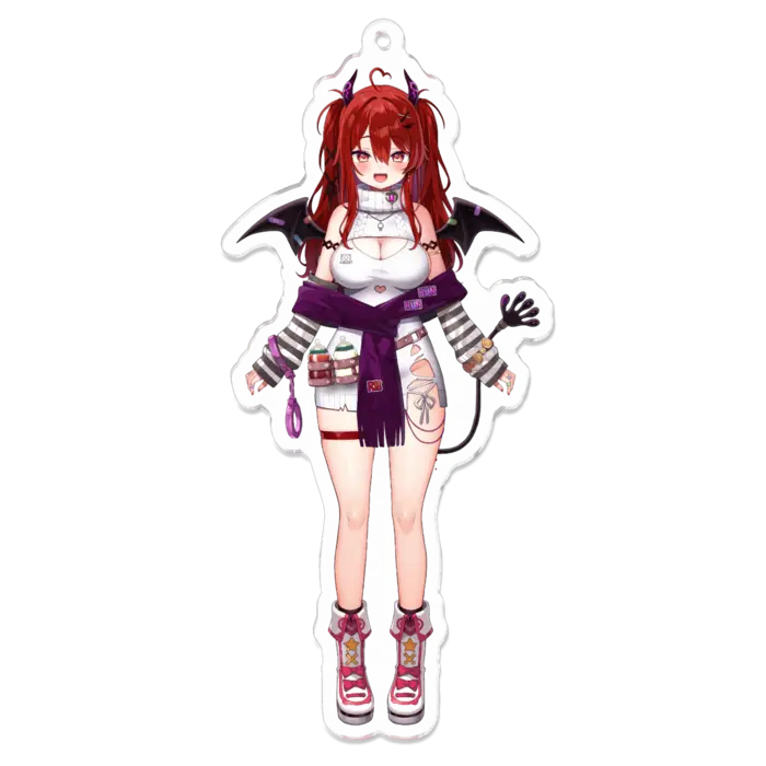 Ayame Run - Acrylic Key Chain - Key Chain - VTuber