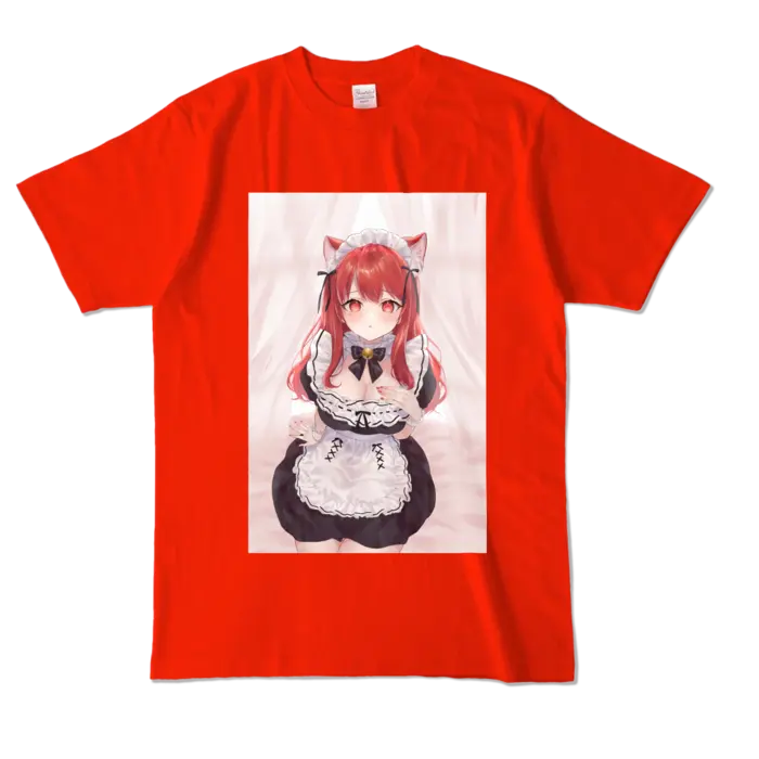 Ayame Run - Clothes - T-shirts - VTuber Size-L