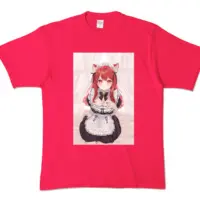 Ayame Run - Clothes - T-shirts - VTuber Size-XL