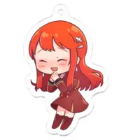 Ayame Run - Acrylic Key Chain - Key Chain - VTuber