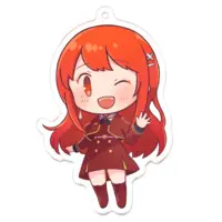 Ayame Run - Acrylic Key Chain - Key Chain - VTuber