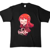 Ayame Run - Clothes - T-shirts - VTuber Size-XL