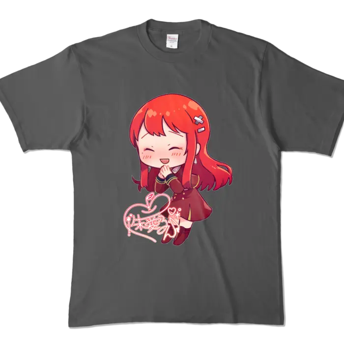 Ayame Run - Clothes - T-shirts - VTuber Size-XL