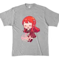 Ayame Run - Clothes - T-shirts - VTuber Size-XL