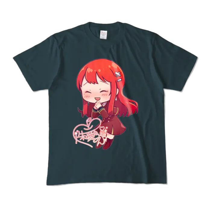 Ayame Run - Clothes - T-shirts - VTuber Size-M