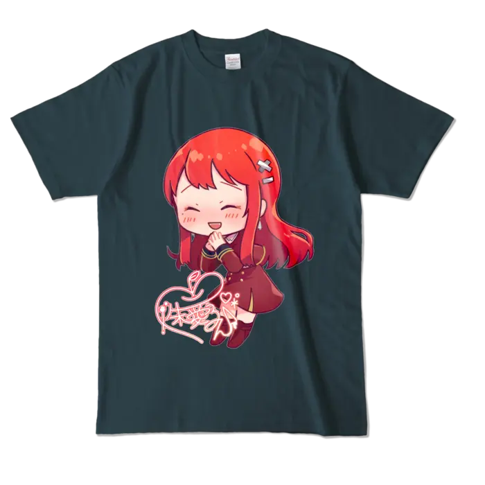 Ayame Run - Clothes - T-shirts - VTuber Size-L