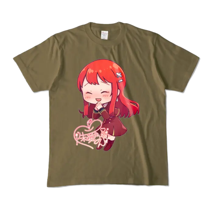 Ayame Run - Clothes - T-shirts - VTuber Size-M