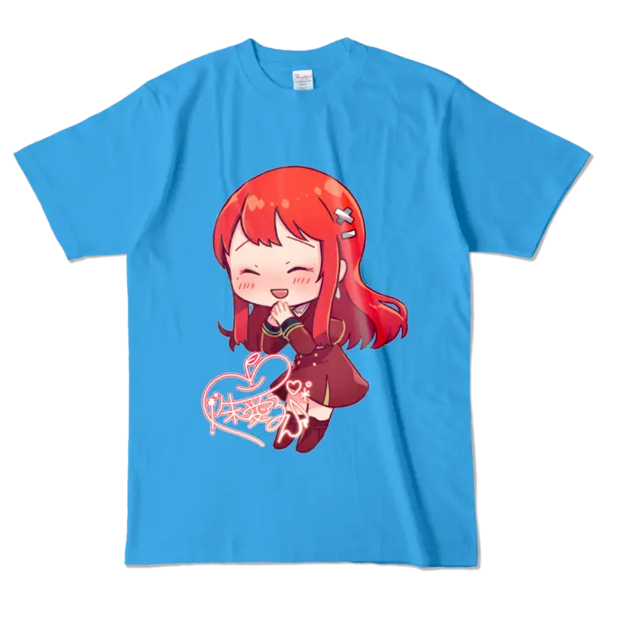 Ayame Run - Clothes - T-shirts - VTuber Size-L