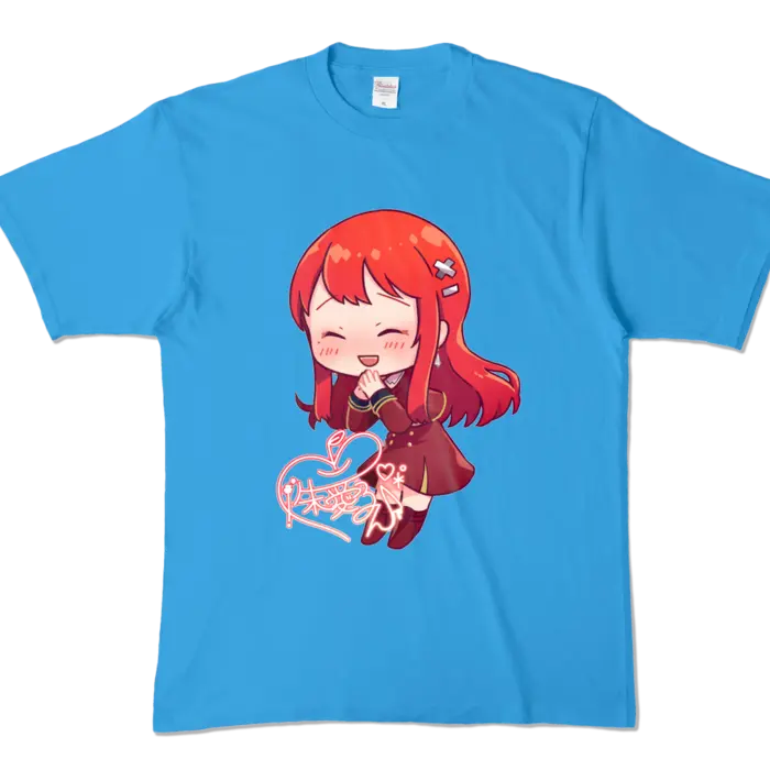 Ayame Run - Clothes - T-shirts - VTuber Size-XL