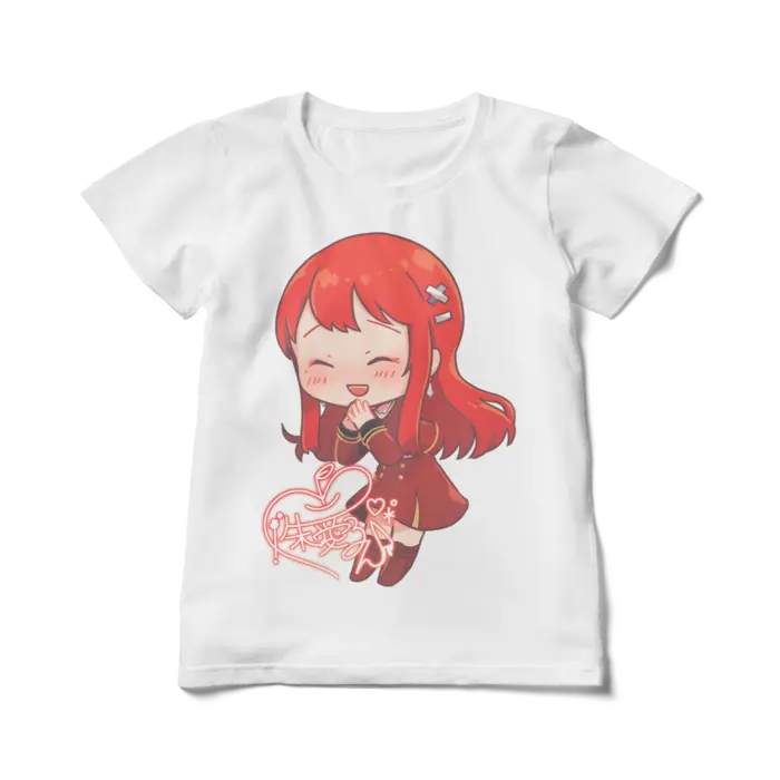 Ayame Run - Clothes - T-shirts - VTuber Size-L