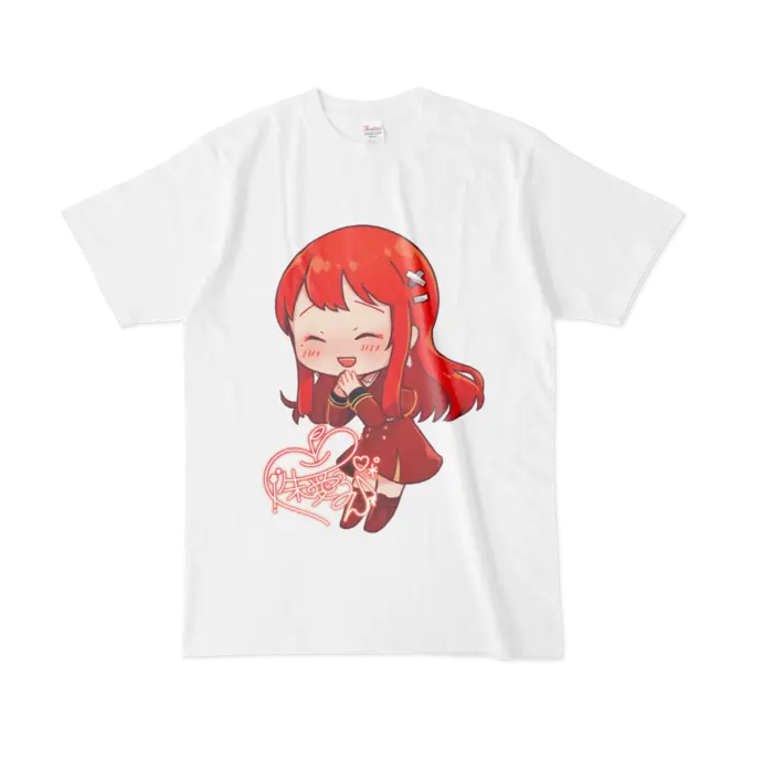 Ayame Run - Clothes - T-shirts - VTuber Size-L