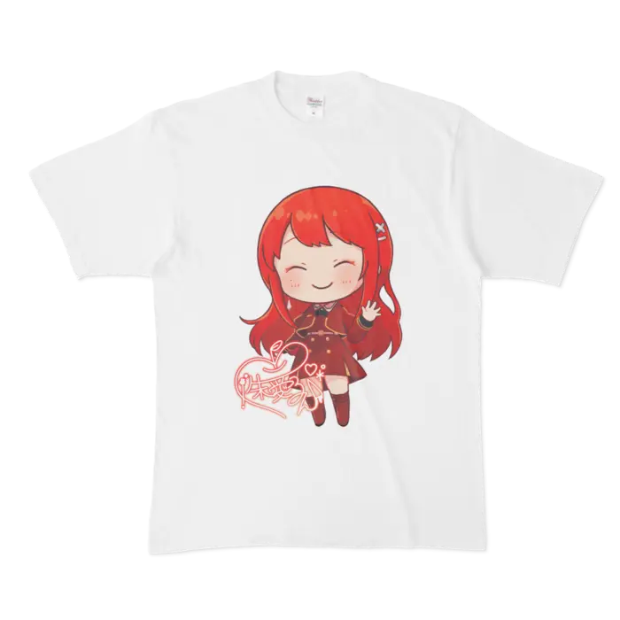 Ayame Run - Clothes - T-shirts - VTuber Size-XL