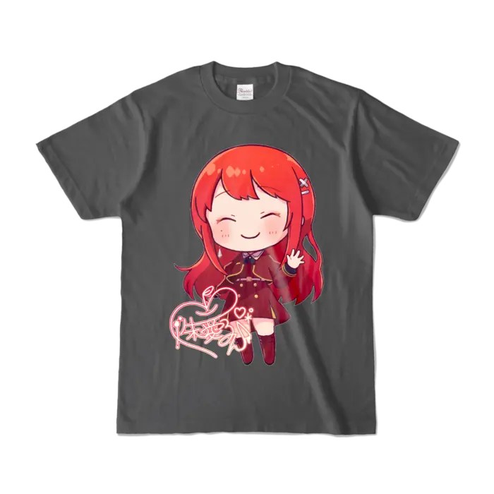 Ayame Run - Clothes - T-shirts - VTuber Size-S