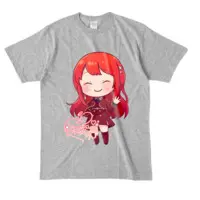 Ayame Run - Clothes - T-shirts - VTuber Size-L