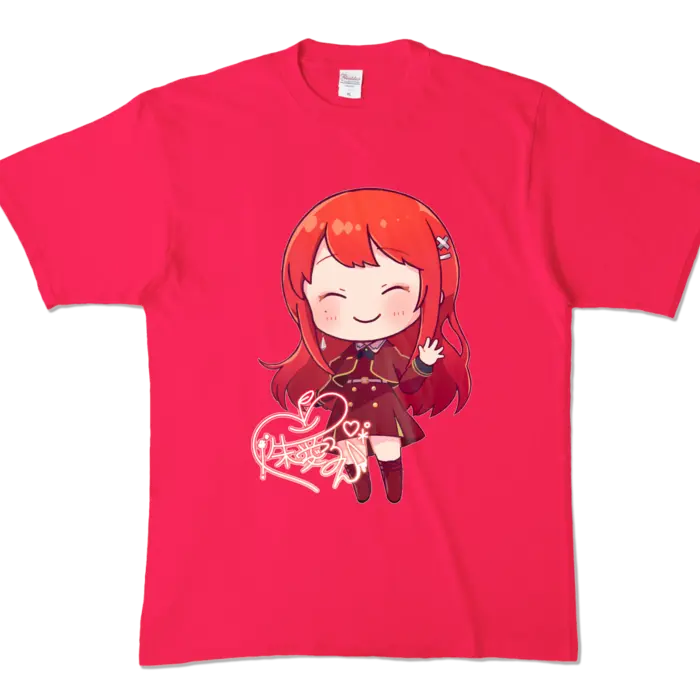 Ayame Run - Clothes - T-shirts - VTuber Size-XL