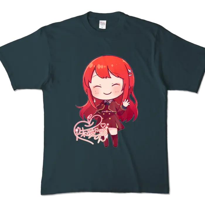 Ayame Run - Clothes - T-shirts - VTuber Size-XL