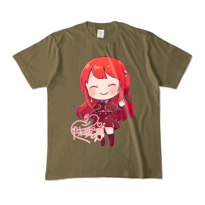 Ayame Run - Clothes - T-shirts - VTuber Size-M