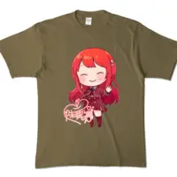 Ayame Run - Clothes - T-shirts - VTuber Size-XL