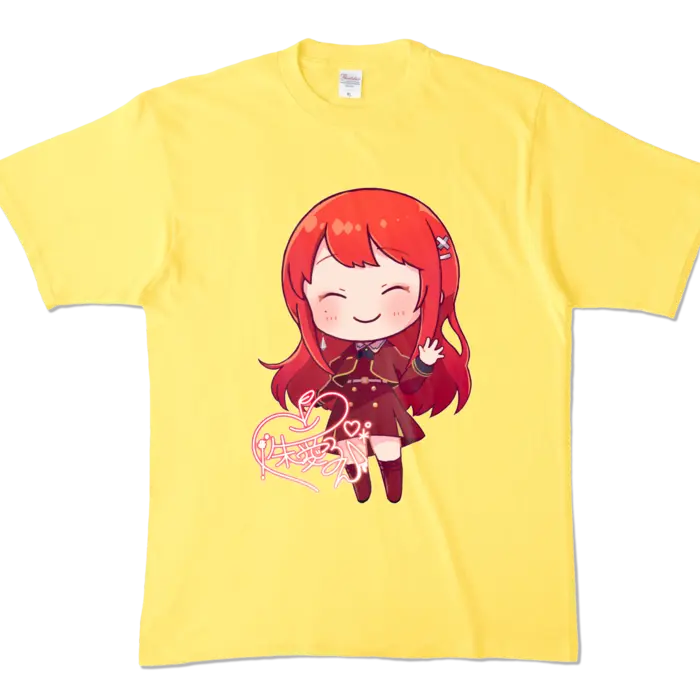 Ayame Run - Clothes - T-shirts - VTuber Size-XL