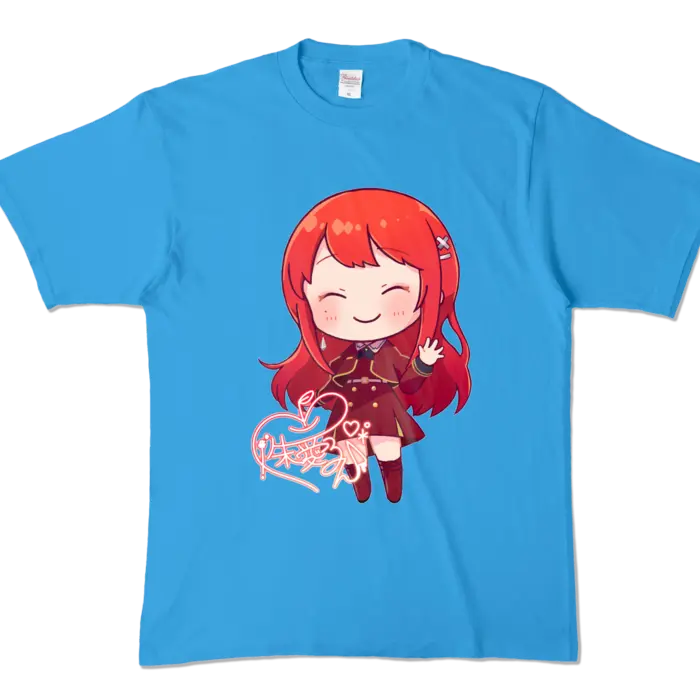 Ayame Run - Clothes - T-shirts - VTuber Size-XL