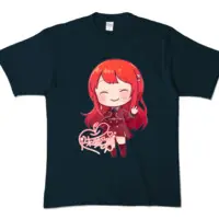 Ayame Run - Clothes - T-shirts - VTuber Size-XL