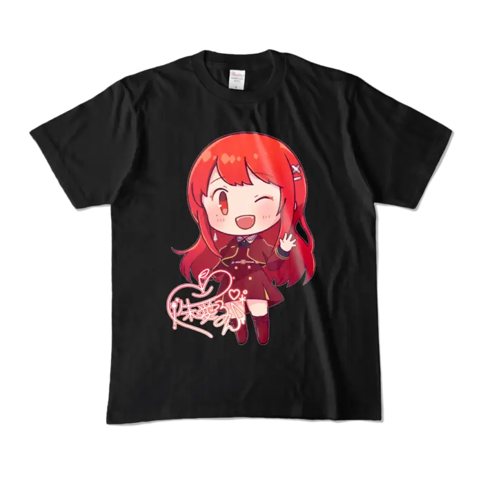 Ayame Run - Clothes - T-shirts - VTuber Size-M