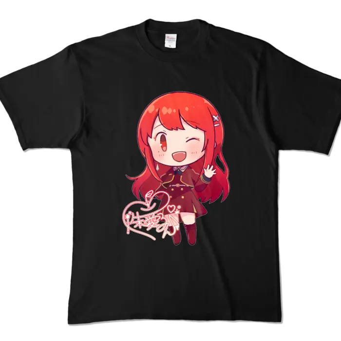 Ayame Run - Clothes - T-shirts - VTuber Size-XL