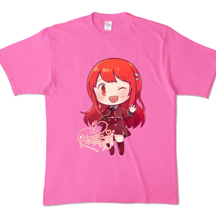 Ayame Run - Clothes - T-shirts - VTuber Size-XL