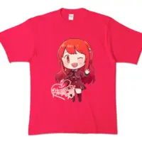 Ayame Run - Clothes - T-shirts - VTuber Size-XL