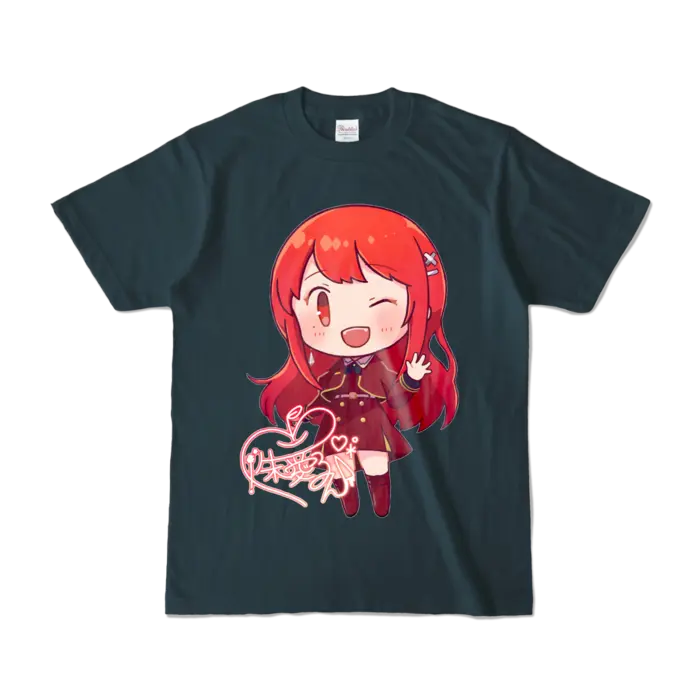 Ayame Run - Clothes - T-shirts - VTuber Size-S