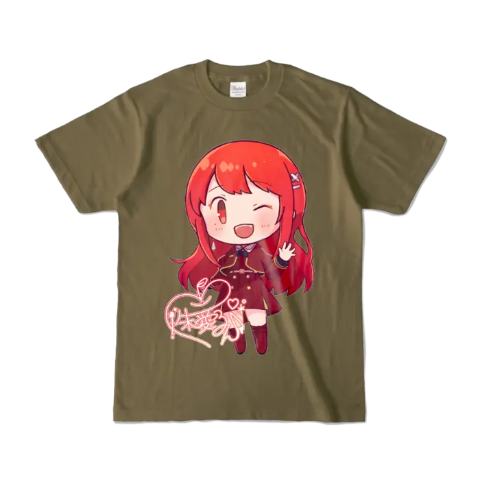 Ayame Run - Clothes - T-shirts - VTuber Size-S