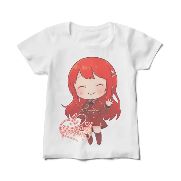 Ayame Run - Clothes - T-shirts - VTuber Size-M