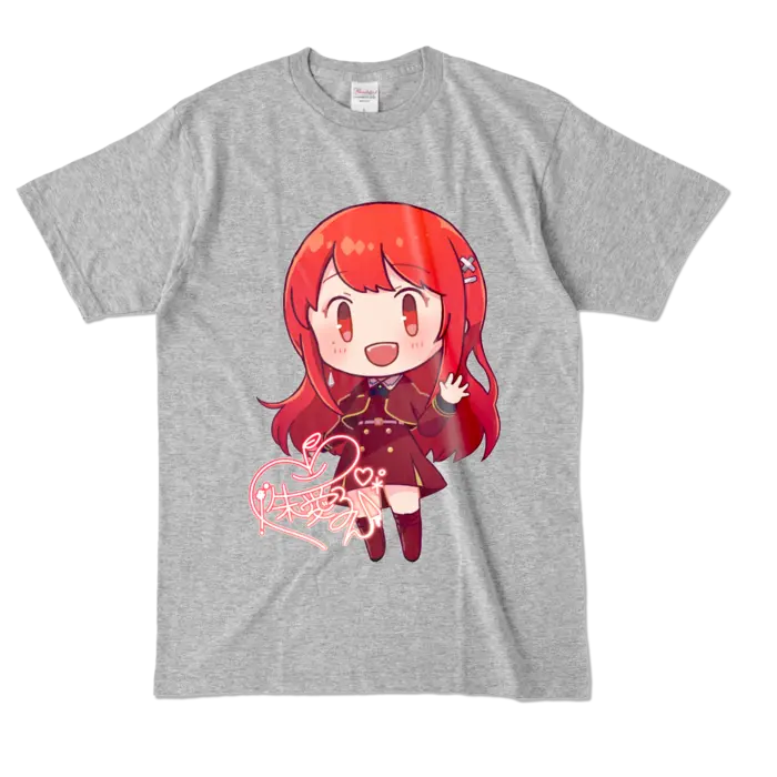 Ayame Run - Clothes - T-shirts - VTuber Size-L