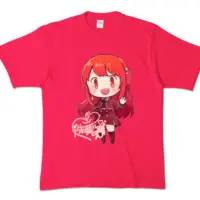 Ayame Run - Clothes - T-shirts - VTuber Size-XL