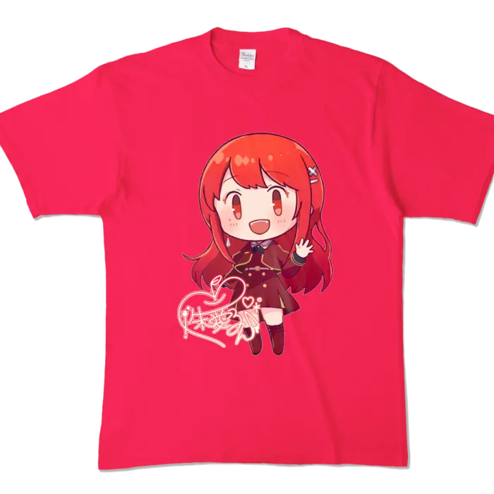 Ayame Run - Clothes - T-shirts - VTuber Size-XL