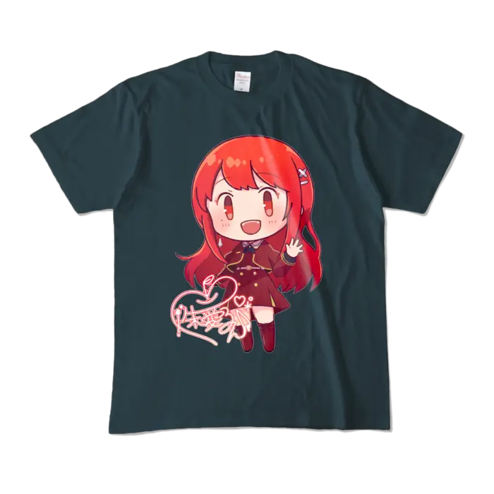 Ayame Run - Clothes - T-shirts - VTuber Size-M