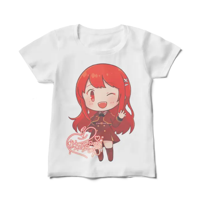 Ayame Run - Clothes - T-shirts - VTuber Size-M