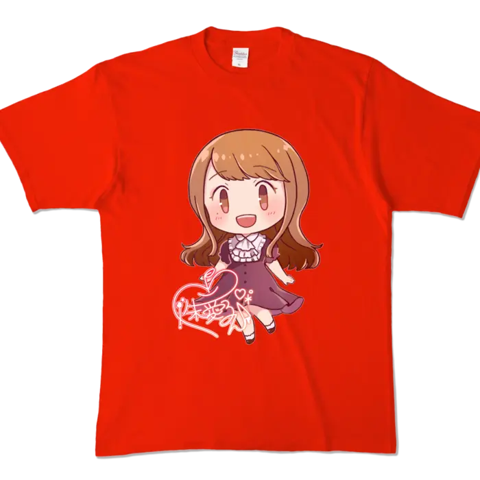 Ayame Run - Clothes - T-shirts - VTuber Size-XL