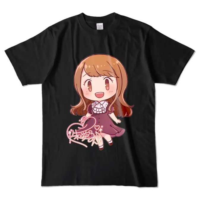 Ayame Run - Clothes - T-shirts - VTuber Size-L